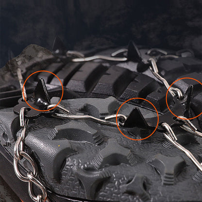 ❄️Heißer Verkauf 48% OFF🔥Anti-Rutsch-Steigeisen für Wanderstiefel und Schuhe ❄️