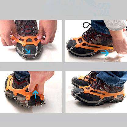 ❄️Heißer Verkauf 48% OFF🔥Anti-Rutsch-Steigeisen für Wanderstiefel und Schuhe ❄️