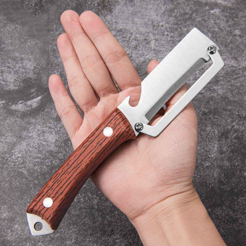 💖2025 Neues Design💖Premium-Multifunktionshandschäler aus Edelstahl🔪✨