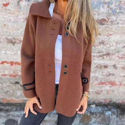 ❄️Winter Specials❄️ Elegante warme Tweedjacke für Damen🌈