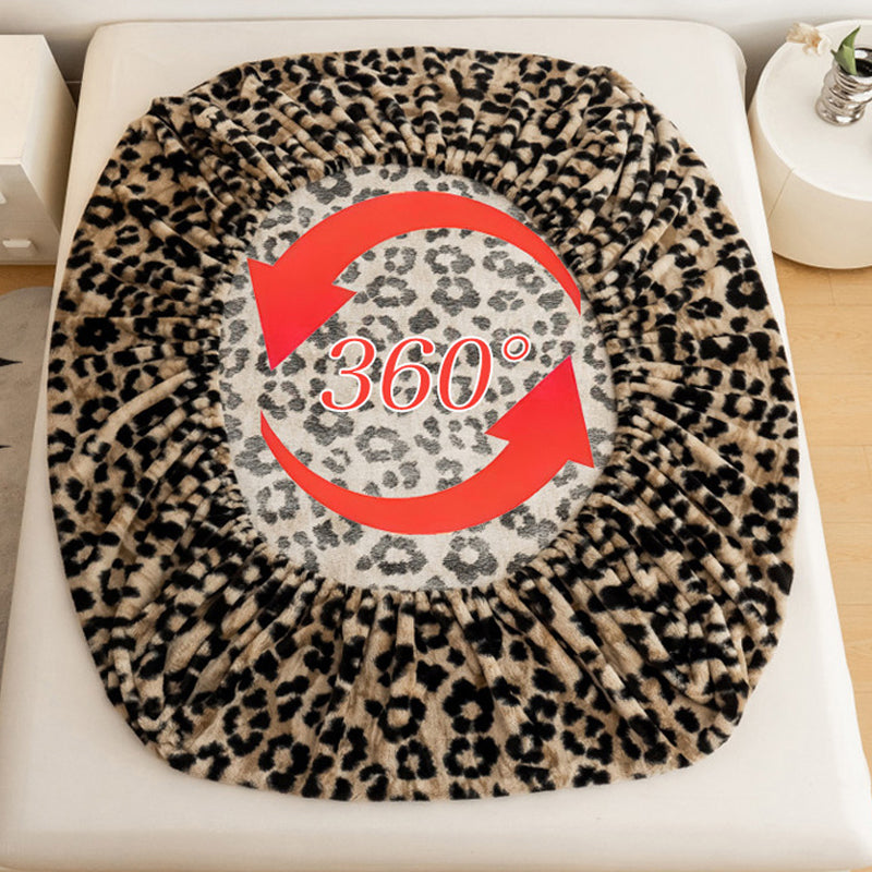 🔥2025HEIßER VERKAUF 🔥🌸Weiches Spannbettlaken mit Leopardenmuster✨