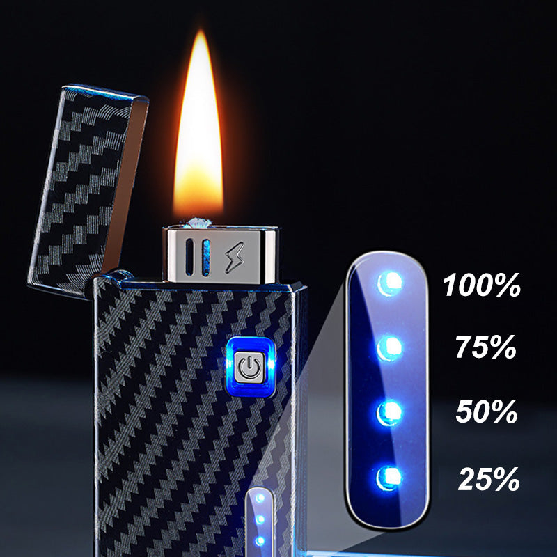 🧳🎁Weihnachtsvorverkauf🔥Wiederaufladbares Induktionskerosinfeuerzeug mit Indikator