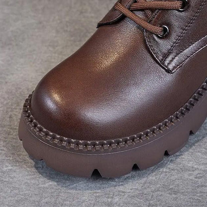 Orthopädische bequeme Lederstiefel für Frauen - ideales Geschenk