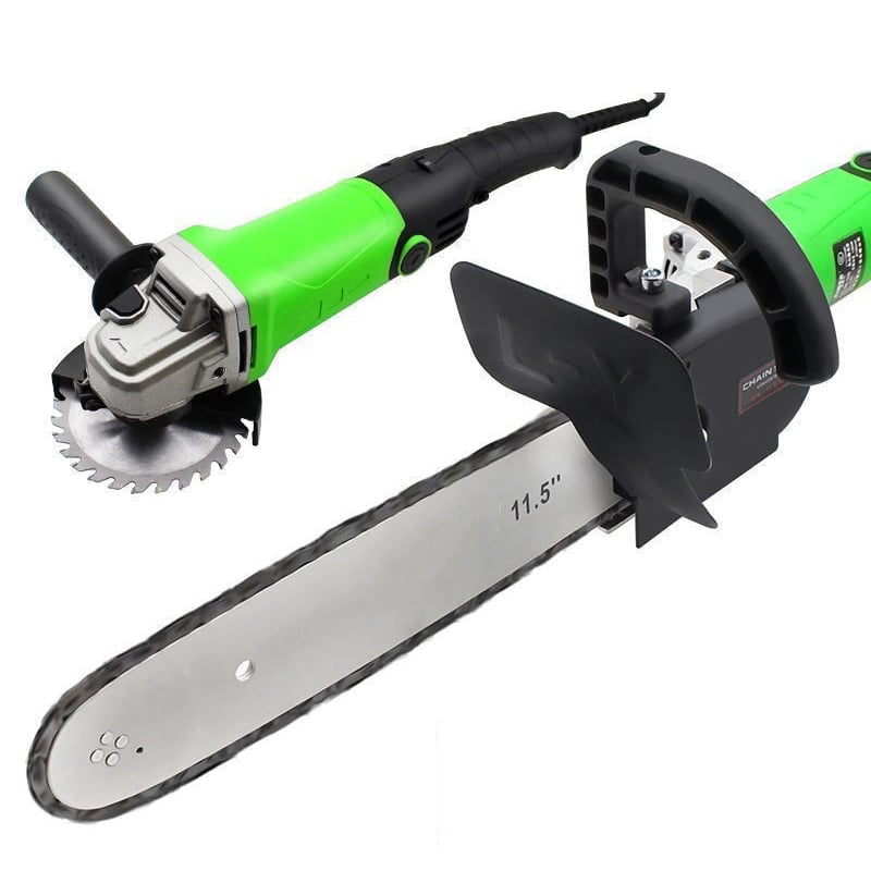 🎁50%RABATT🎁Bausatz zum Umbau eines Winkelschleifers in eine elektrische Kettensäge