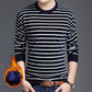 🎅Weihnachtsvorverkauf🎁Warmer modischer Herren-Streifenpullover