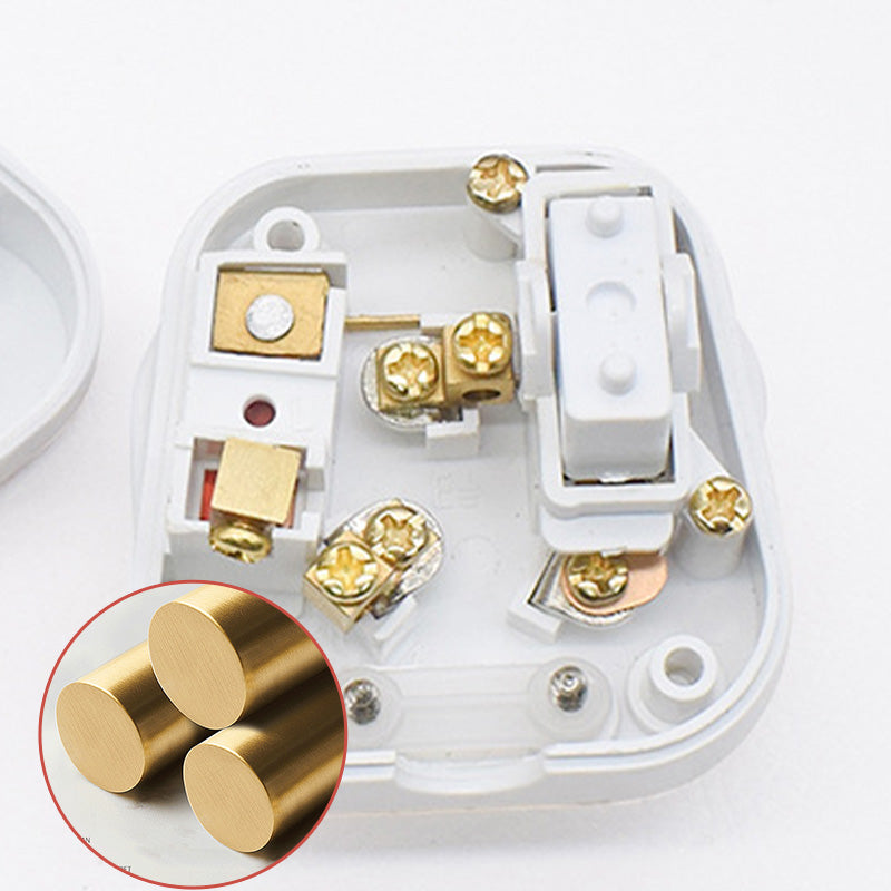 ✨AU 3 Pin 250V AC Stecker mit Schalter und Sicherung