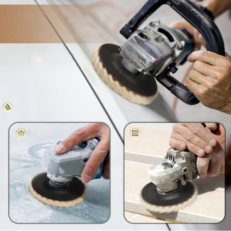 🔥Kaufen Sie 1 und erhalten Sie 1 gratis🔥Polierscheibe aus Wollfilz🛡️