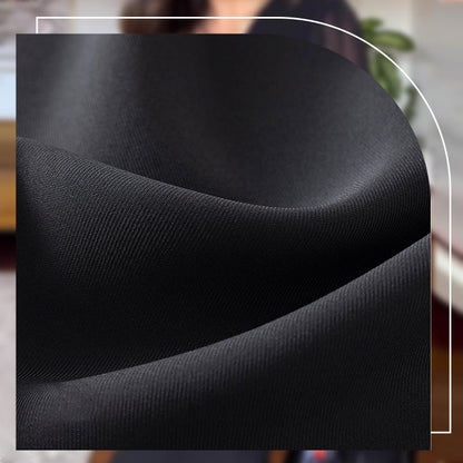 🥰👗Neues Jahr, neue Kleidung🥰Elegantes Kleid mit V-Ausschnitt und langen Laternenärmeln aus Mesh für Frauen
