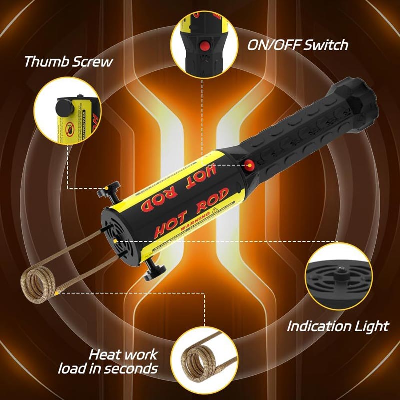 🔥2025 Hot Sale🔥 Induktionsheizgerät🪛 - 1100W Induktionsheizung Bolzenentfernungswerkzeug