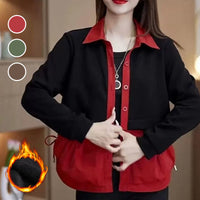 ❄️Winter-Specials❄️ Stilvolle warme Damenjacke mit Taschen