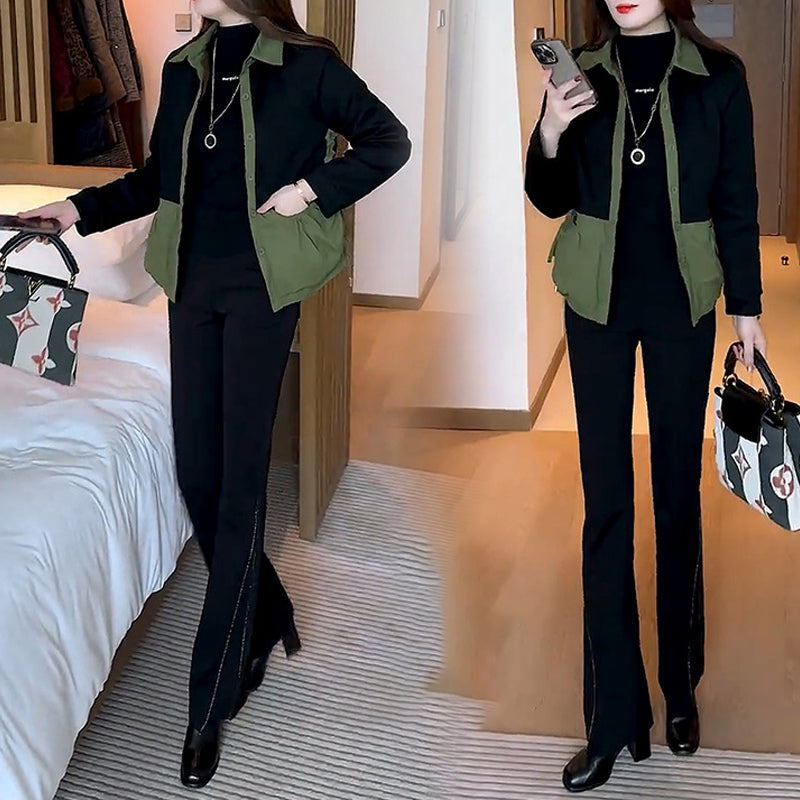 ❄️Winter-Specials❄️ Stilvolle warme Damenjacke mit Taschen