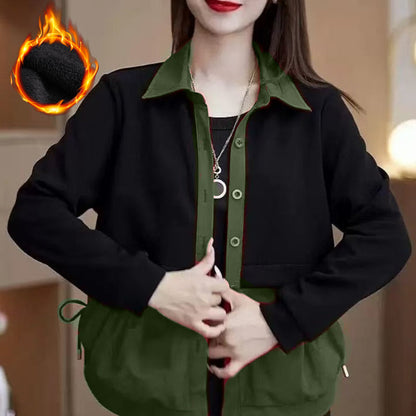 ❄️Winter-Specials❄️ Stilvolle warme Damenjacke mit Taschen