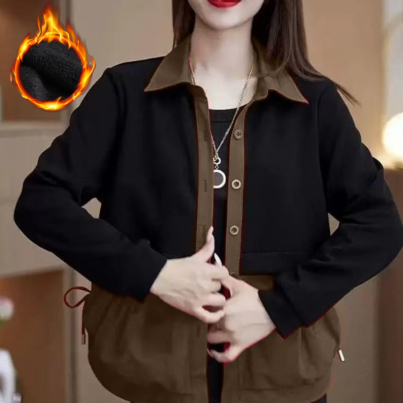 ❄️Winter-Specials❄️ Stilvolle warme Damenjacke mit Taschen