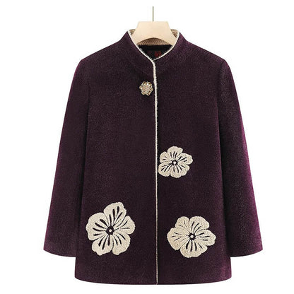 ❄️Winter Specials❄️ Warme, bedruckte Plüschjacke für Frauen im Winter