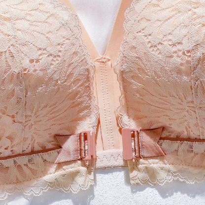 💕Damen-Spitzen-BH mit Frontverschluss, Lift und Anti-Sagging-Design💕