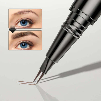💜 AKTION AM LETZTEN TAG - 1 X KAUFEN, 1 X GRATIS💜Doppelendiger Augenbrauenstift