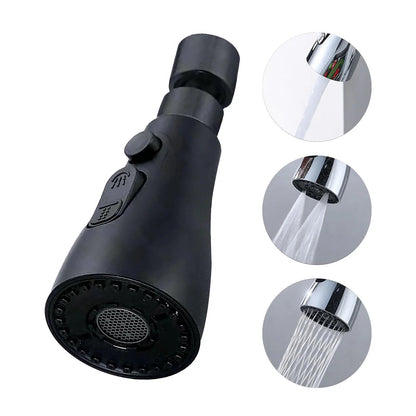 ✨💧360 Grad rotierender Hochdruck Wasserhahn + Adapter