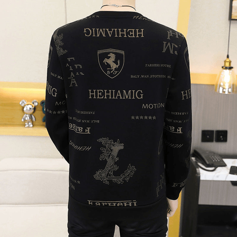 🔥✨40% Rabatt im Neujahrsangebot🔥Lockeres Business-Casual-Oberteil mit Rundhalsausschnitt für Herren