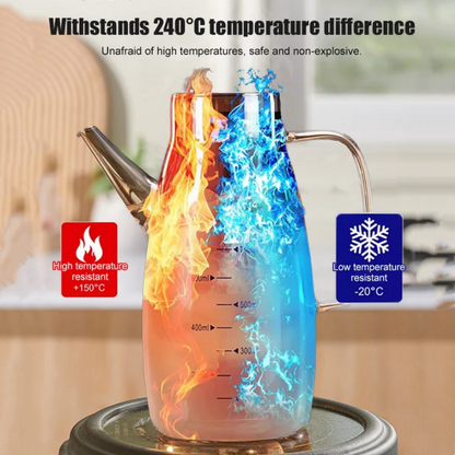 ⏰Limited Time Sale 49% OFF🔥Ölspenderflasche mit tropffreiem Auslauf