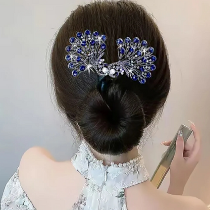 💞Kaufen Sie 1 und erhalten Sie 1 gratis🦚Modischer Retro-Pfauenhaarschmuck