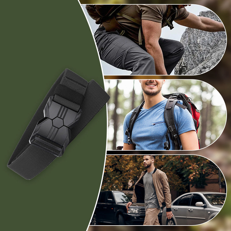 🎁✨Elastischer gewebter Stretch-Gürtel mit Steckverschluss