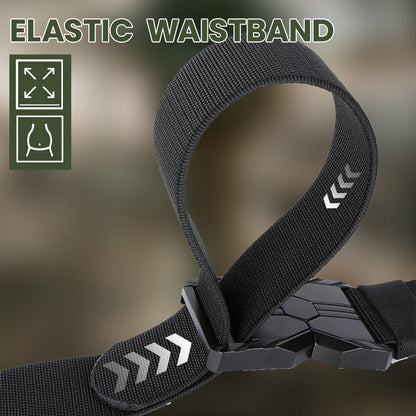 🎁✨Elastischer gewebter Stretch-Gürtel mit Steckverschluss
