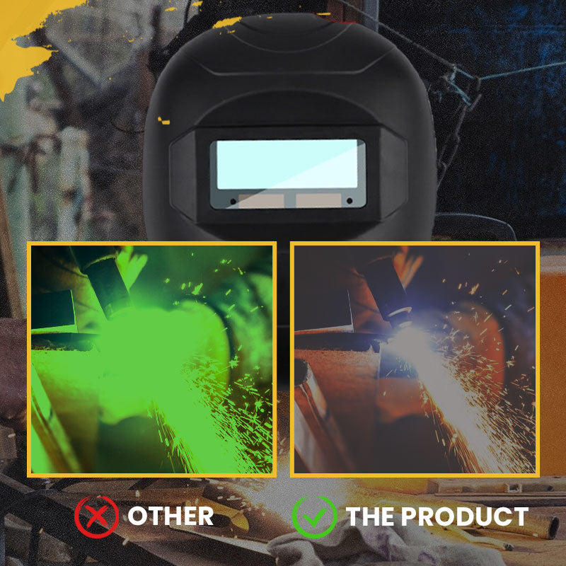 2025 Neues Upgrade🛡️✨Leichte, robuste 2-in-1-Schweißmaske und Schutzbrille