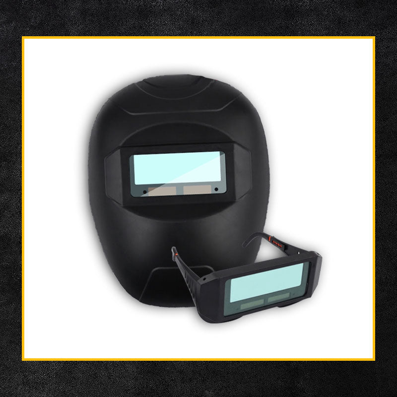 2025 Neues Upgrade🛡️✨Leichte, robuste 2-in-1-Schweißmaske und Schutzbrille