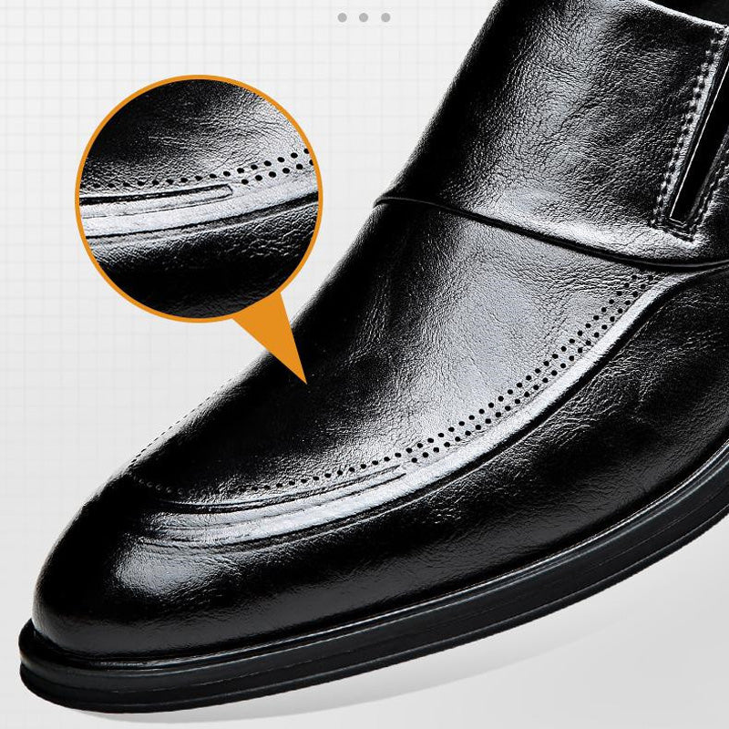🔥2025 Brandneues Design✨👞 Luxuriöse handgefertigte Herren Lederschuhe.