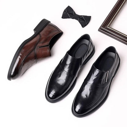🔥2025 Brandneues Design✨👞 Luxuriöse handgefertigte Herren Lederschuhe.