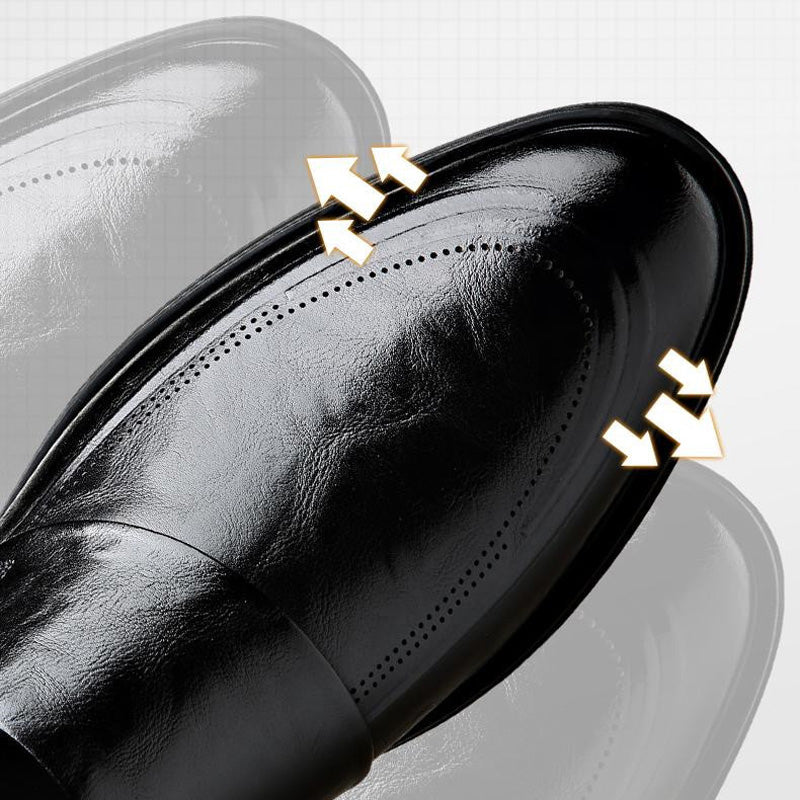 🔥2025 Brandneues Design✨👞 Luxuriöse handgefertigte Herren Lederschuhe.