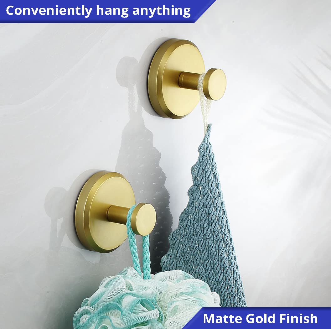🚪 50% RABATT! ✨ Edelstahl Wandhaken (304) – Selbstklebend, ohne Bohren – Rostfrei, Wasserfest & Ideal für Bad/Küche/Tür 🛁
