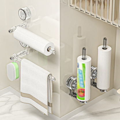 💖🏠Multifunktionaler Toilettenpapierhalter mit Vakuum-Saugnapf