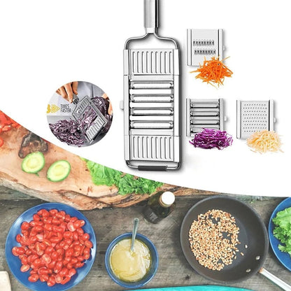 🎁2025 Neues Design🎁👩‍🍳Neujahrsangebote✨Klugeule 4 in 1 Multifunktionsreibe