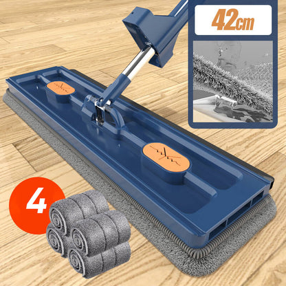 🔥🏠2025Heißer Verkauf🔥neuer super saugfähiger großer Flachmopp💦