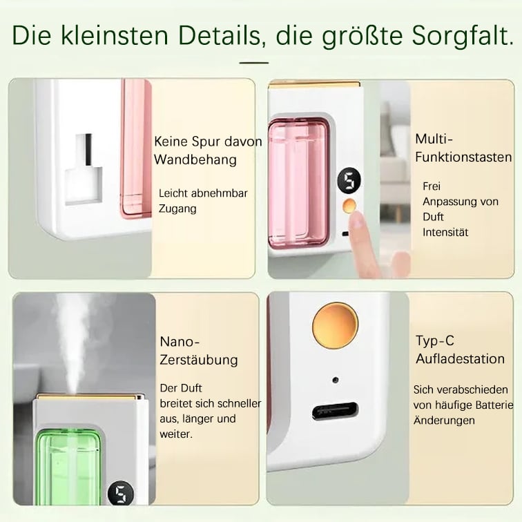 🔥🌸Limit 49% Rabatt 🔥Automatischer Aromatherapie Diffusor（Großes Angebot）