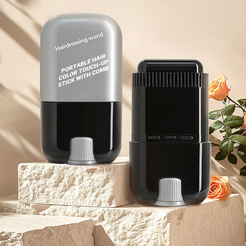 ✨2025 Neues Design✨💕Portabler Haarfärbestift mit Kamm