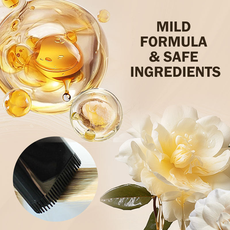 ✨2025 Neues Design✨💕Portabler Haarfärbestift mit Kamm