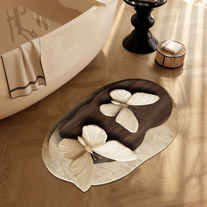 🔥HOT SALE - 50% OFF💕🏠3D Realistisches Muster Rutschfeste Absorptionsmatte