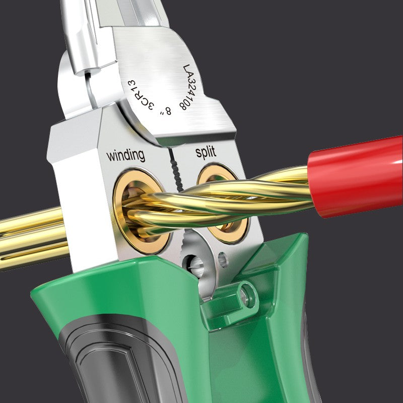 ⏳Begrenzte Zeit 50% Rabatt💥🛠️8-in-1-Multifunktions-Drahtabisolierschere mit elektrischem Test