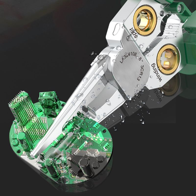 ⏳Begrenzte Zeit 50% Rabatt💥🛠️8-in-1-Multifunktions-Drahtabisolierschere mit elektrischem Test