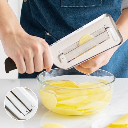 🏆Edelstahl-Zerkleinerungsmesser - Sparen Sie Zeit und Energie beim Kochen! ⏳🍳