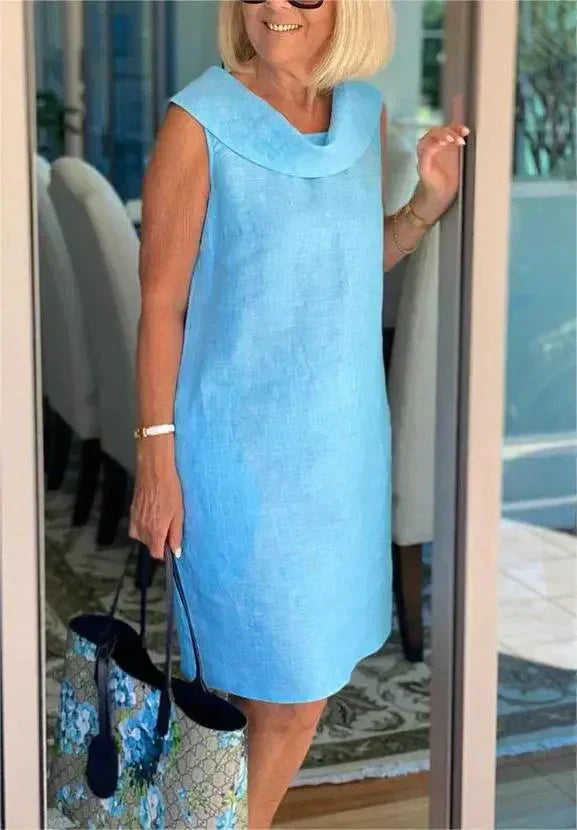 💖Heißer Frühlingsverkauf🌟Sommerkleid mit Rüschenkragen