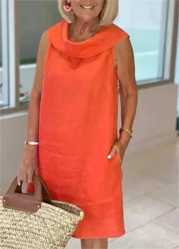 💖Heißer Frühlingsverkauf🌟Sommerkleid mit Rüschenkragen