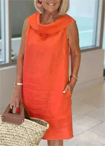 💖Heißer Frühlingsverkauf🌟Sommerkleid mit Rüschenkragen