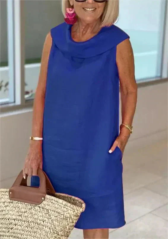 💖Heißer Frühlingsverkauf🌟Sommerkleid mit Rüschenkragen