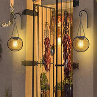 Solar Hängelampe für Garten & Terrasse – Wetterfeste Metall-Laterne für Stimmungsvolle Außenbeleuchtung