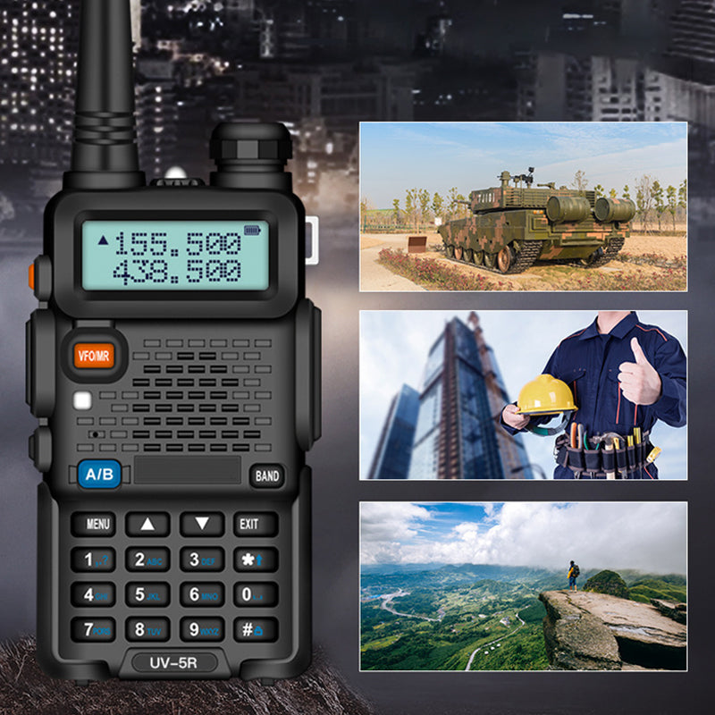 🔥Hot Sale 50% Off🔥📡 UV-5R Amateurfunkgerät mit großer Reichweite UV5R Two Way Radio Dual Band Walkie