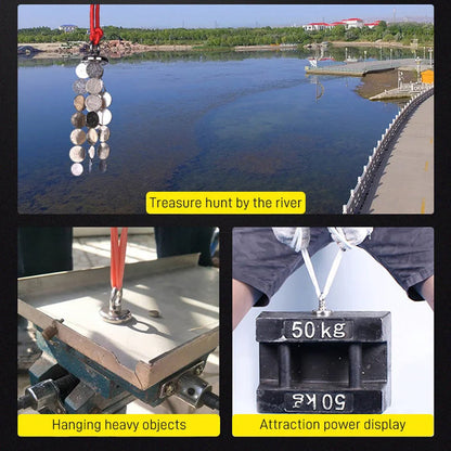 🔥Hot Sale🔥Tiefwasser-Magnetbergung Gold, Silber, Schatz, Münze Magnet Set