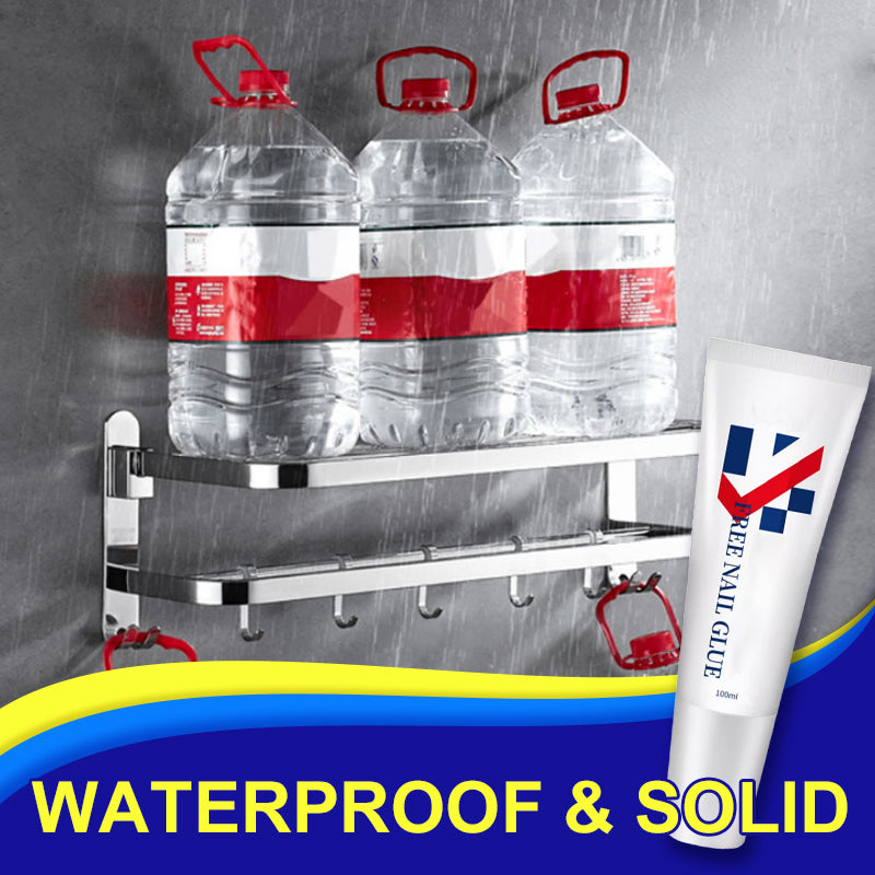 Leistungsstarker, schimmelresistenter, weißer Nagelfreier Kleber